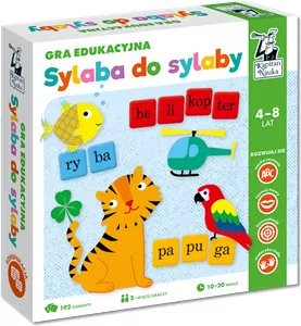 Sylaba do sylaby 4-8 lat. Kapitan Nauka - tantis.pl