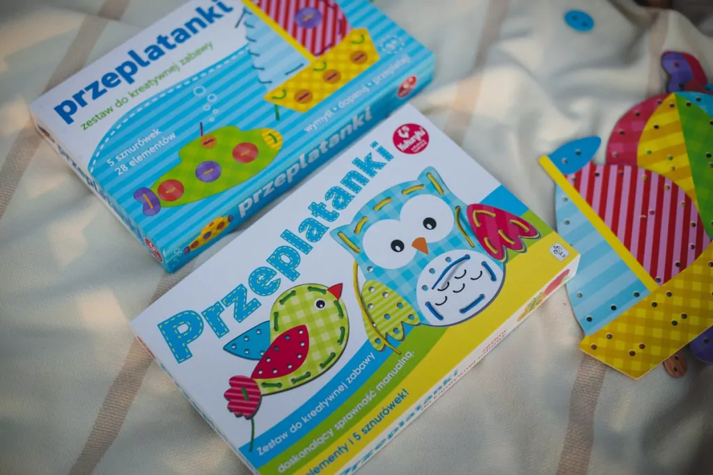 Przeplatanki. Zestaw do kreatywnej zabawy - tantis.pl