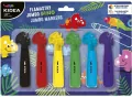 Flamastry Jumbo. Dinozaury. 6 kolorów - tantis.pl