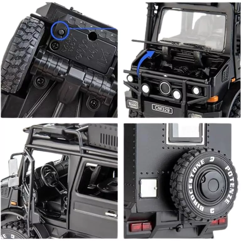 Pojazd wojskowy z efektami świetlnymi i dźwiękowymi MIX - tantis.pl