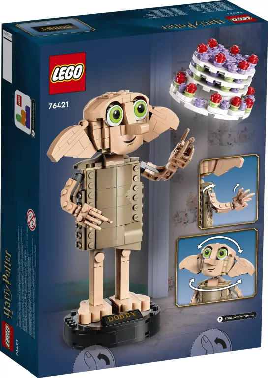 LEGO® Harry Potter™. Skrzat domowy Zgredek™. 76421 - tantis.pl