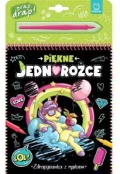 Piękne jednorożce. Zdrapywanka z rysikiem