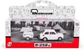 Fiat 126p + przyczepa Niewiadów Krótka biały - tantis.pl