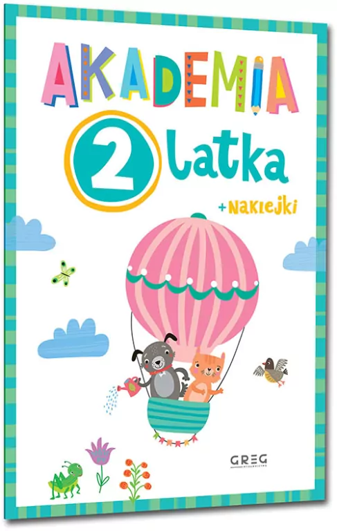 Akademia 2-latka. Naklejki - tantis.pl