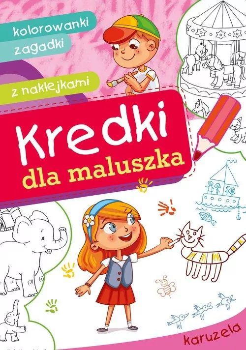 Kredki dla maluszka. Karuzela - tantis.pl