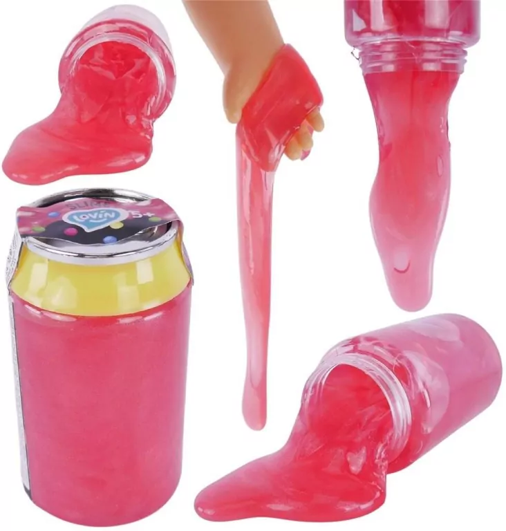 Glutek Slime puszka Coli z kulkami 90g MIX - tantis.pl