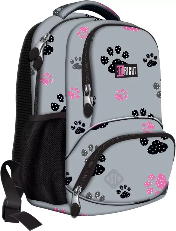Plecak 1-komorowy midi w łapki Paws - tantis.pl