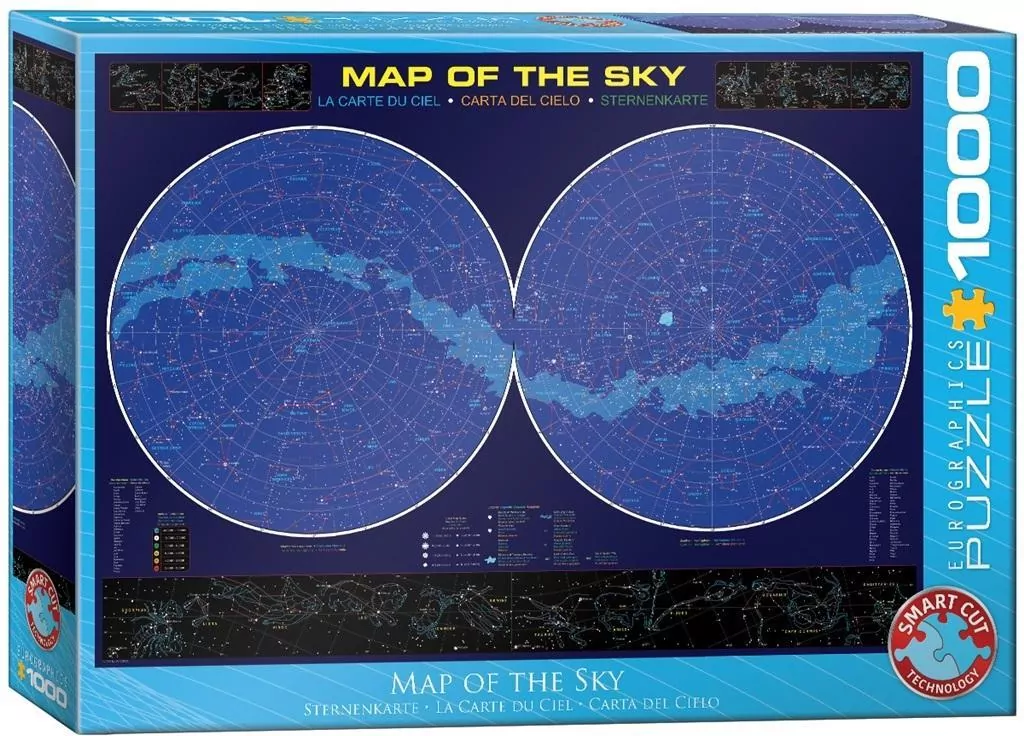 Puzzle 1000 Map of the Sky 6000-1010 - tantis.pl