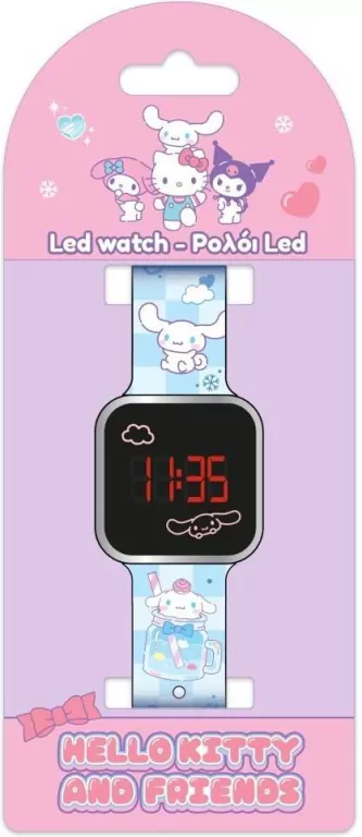 Zegarek cyfrowy led Cinnamoroll - tantis.pl