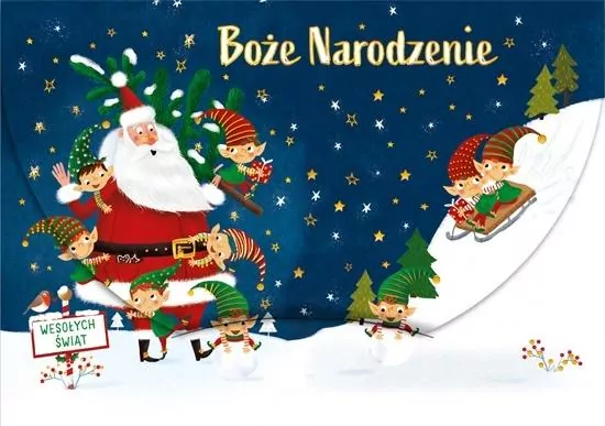 Karnet na kasę Boże Narodzenie Mikołaj z elfami - tantis.pl