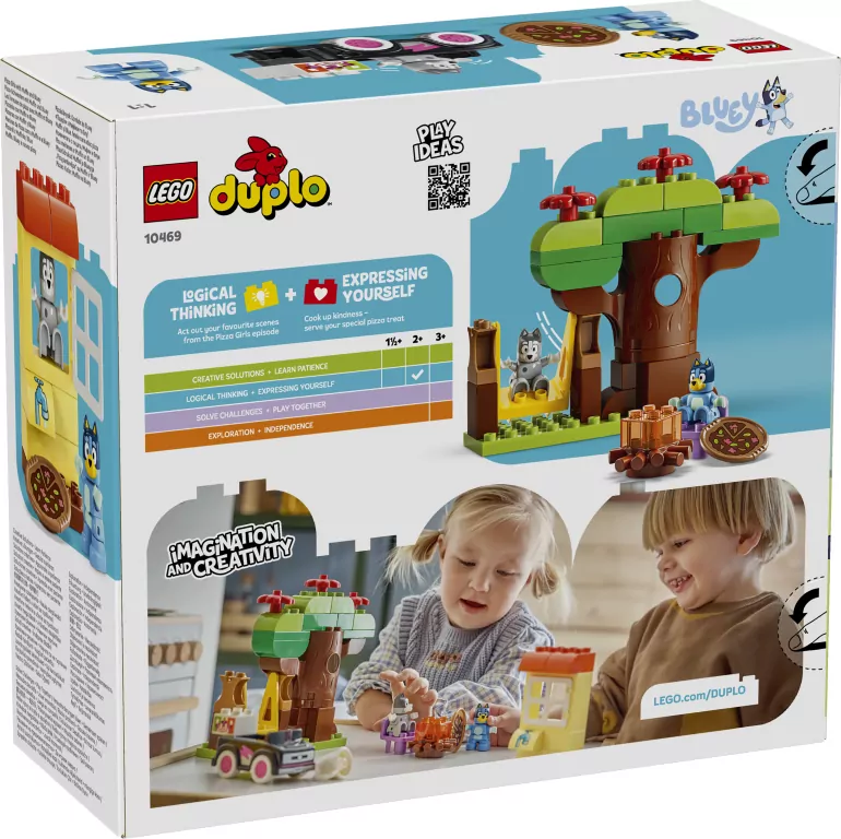 LEGO® Pizzerki z Muffinką i Blue 10469 - tantis.pl