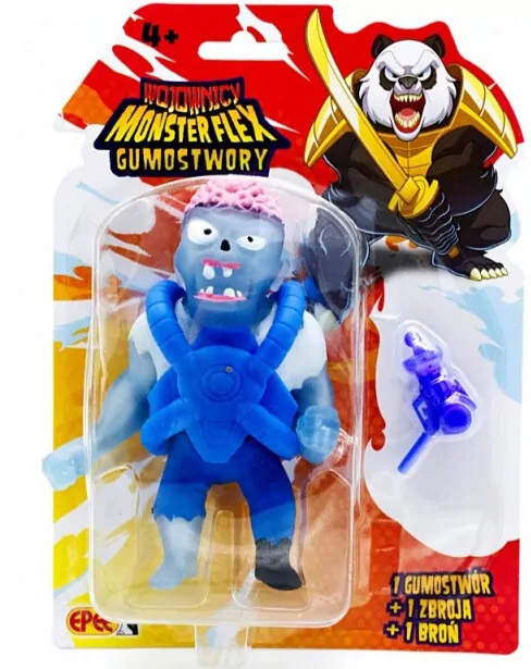 Figurka Gumostwory Wojownicy Kosmiczne Zombie ze świecącym laserowym pistoletem - tantis.pl