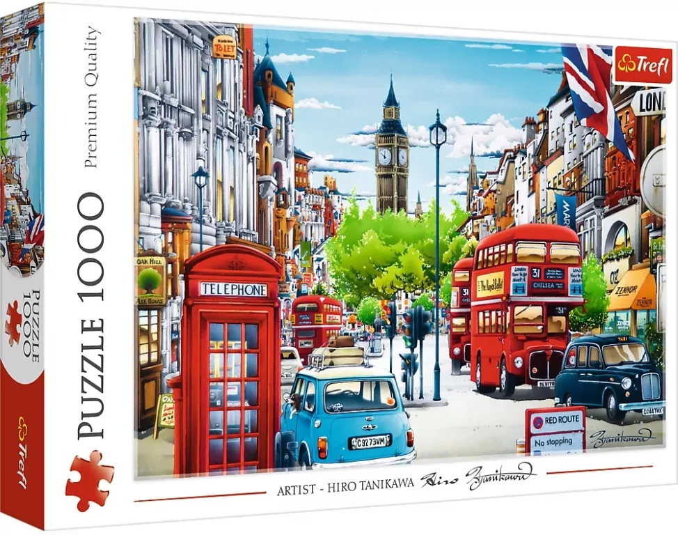 Puzzle 1500. Urok Paryża. 26156 - tantis.pl