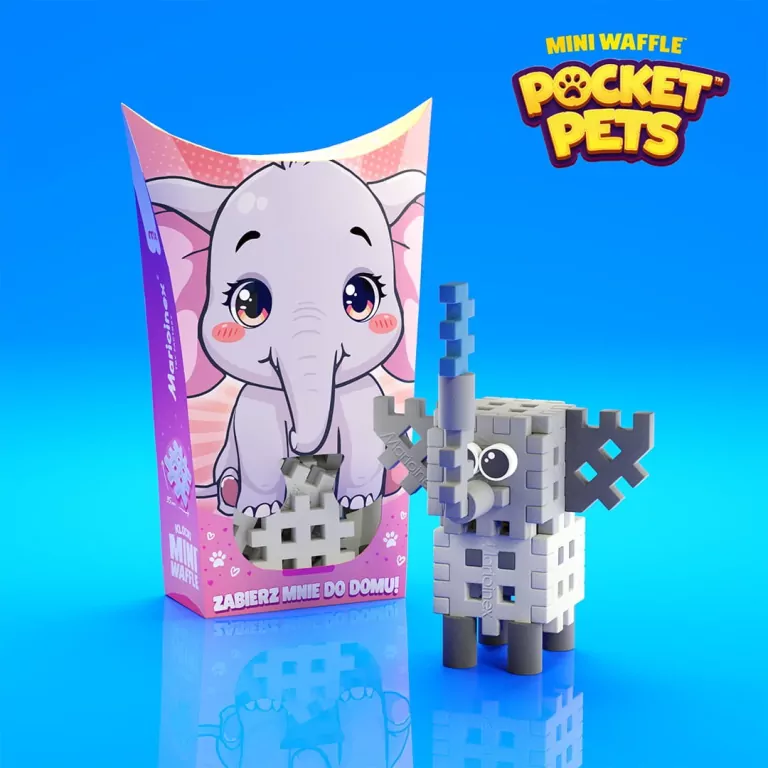 Mini Waffle - Pocket Pets - Słonik - tantis.pl
