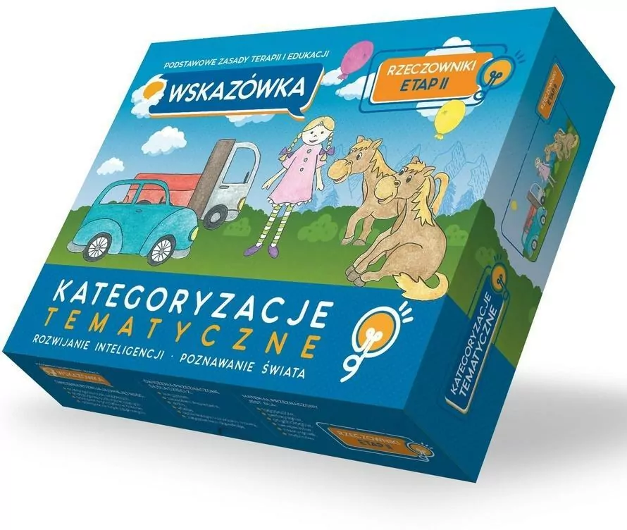 Kategoryzacje atematyczne. Rzeczowniki - etap 2 - tantis.pl