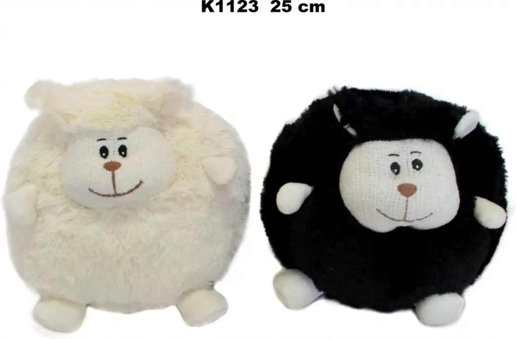 Poduszka Kula Owca 25cm MIX - tantis.pl