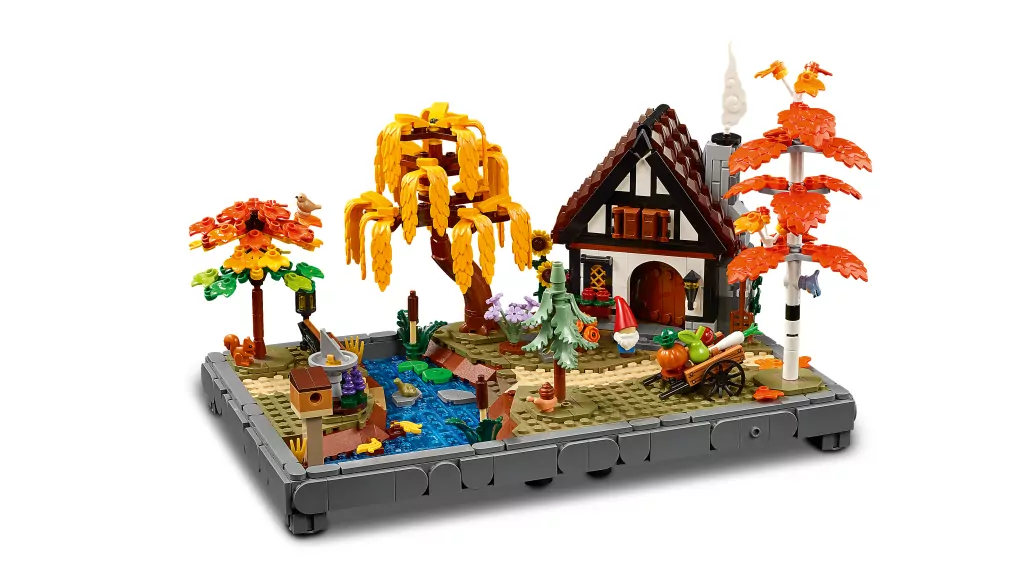 LEGO® Icons. Jesienny ogród z chatką 11372 - tantis.pl