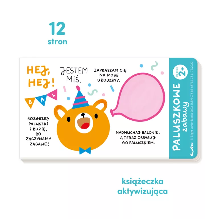 CzuCzu. Paluszkowe zabawy dla dzieci 2+ - tantis.pl