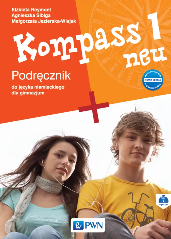 Kompass 1 neu. Nowa edycja. Język niemiecki (podręcznik wieloletni +CD) - tantis.pl