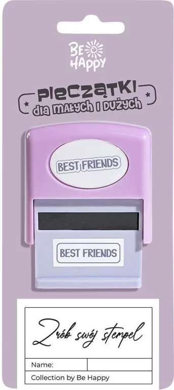 Pieczątka dla dzieci z napisem best friends - tantis.pl