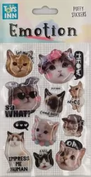 Naklejki emotions - Koty. ToysInn