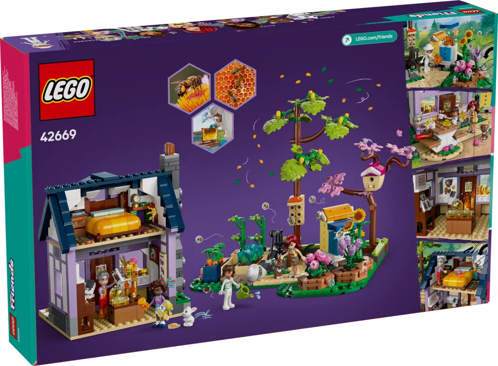 LEGO® Dom pszczelarzy i kwiatowy ogród 42669 - tantis.pl
