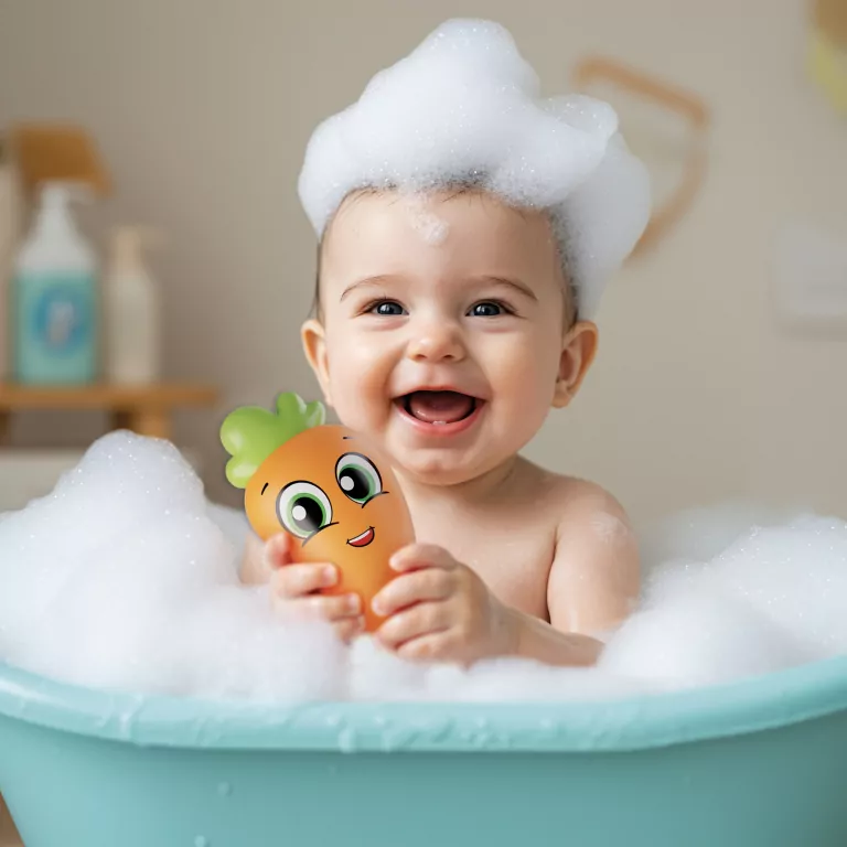 Lisciani Carotina baby Warzywna zabawa w kąpieli - tantis.pl