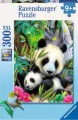 Puzzle 300. Kochana panda 130658 - tantis.pl