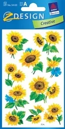 Naklejki papierowe. Słonecznik - tantis.pl