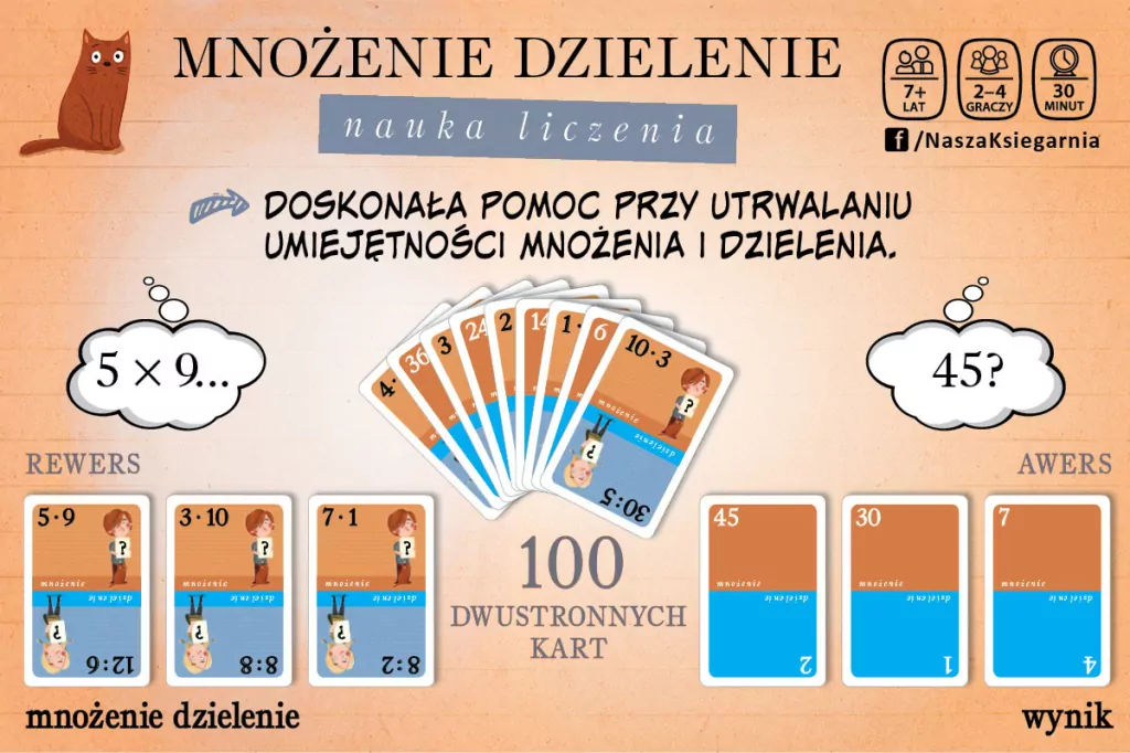 Mnożenie dzielenie. Nauka liczenia - tantis.pl