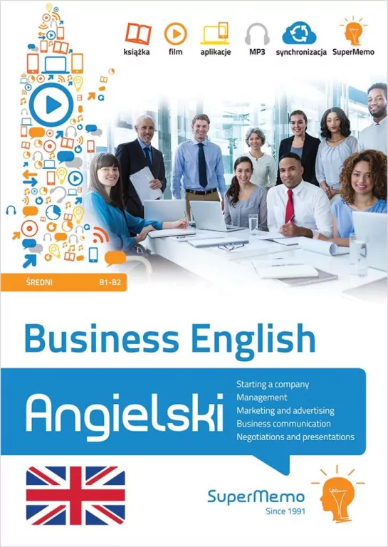 Business English. Pakiet: 5 kursów B1/B2 - tantis.pl