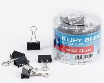 Klip biurowy 19mm - tantis.pl