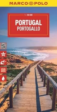 Mapa drogowa Portugalia 1:350 000 - tantis.pl