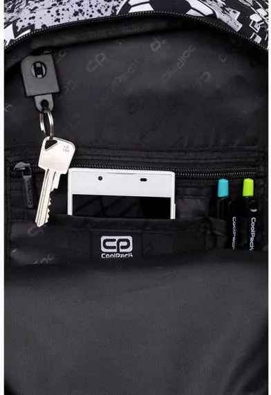 Coolpack. Plecak 2-komorowy. Joy S, grey ball - tantis.pl