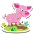 Trefl. Puzzle Baby Classic Na farmie - tantis.pl