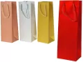 Torebka prezentowa na butelkę 35x12x10cm MIX - tantis.pl