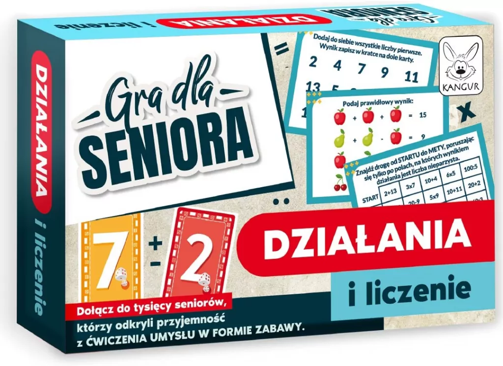 Gra dla Seniora. Działania i Liczenie - tantis.pl