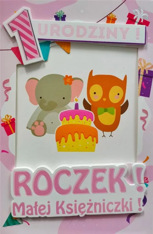 Karnet Roczek dziewczynka 6K - 016 - tantis.pl