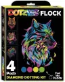 Diamond Dotz - Adults Flocked Wild Neon - tantis.pl