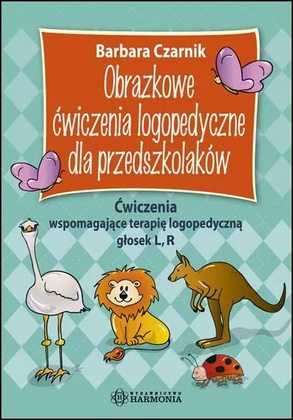 Obrazkowe ćwiczenia logopedyczne dla przedszkolaków L, R - tantis.pl