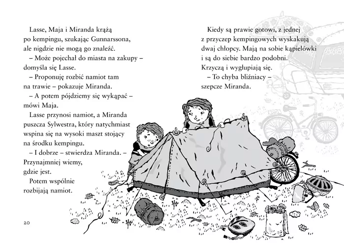 Tajemnica kempingu. Biuro Detektywistyczne Lassego i Mai. Tom 18 - tantis.pl