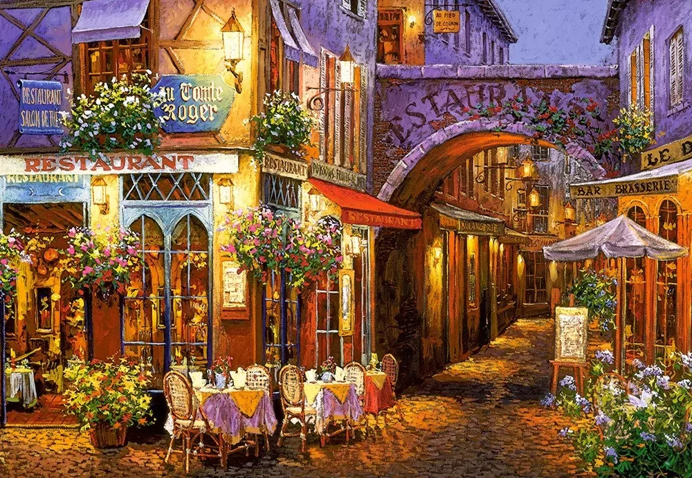 Puzzle 1000. Evening in Provence. Wieczór w Prowansji - tantis.pl