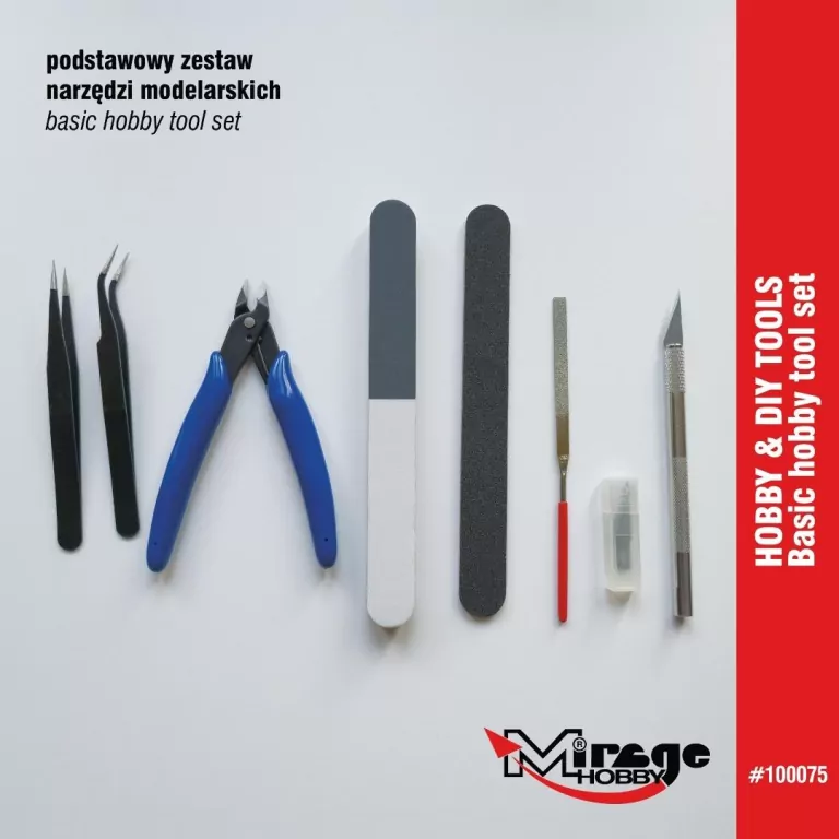 Zestaw podstawowych narzędzi modelarskich - tantis.pl