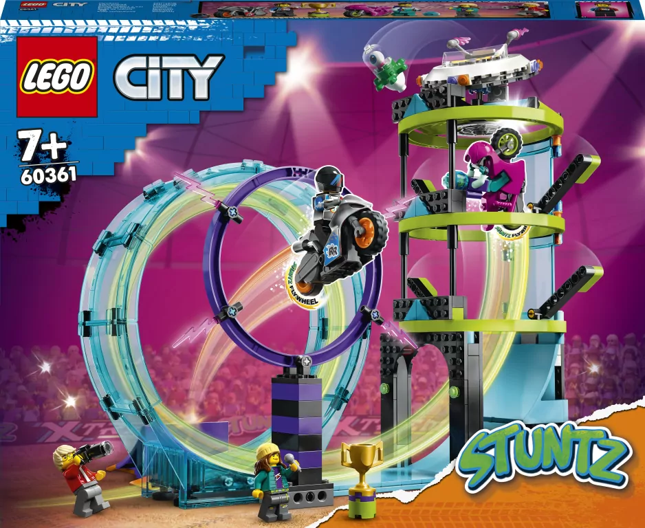 LEGO® City Stunt. Ekstremalne wyzwanie kaskaderskie. 60361 - tantis.pl