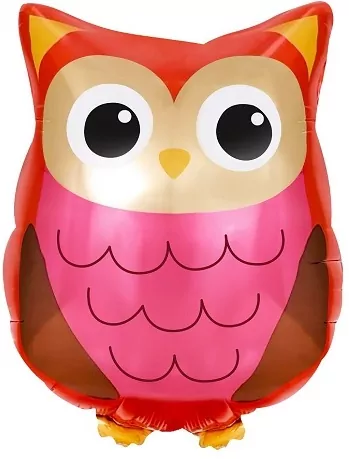Balon foliowy Sowa 40x35cm - tantis.pl