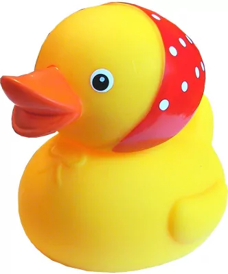 Kaczka do kąpieli w chustce