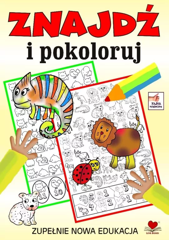 Znajdź i pokoloruj. Zupełnie nowa edukacja - tantis.pl
