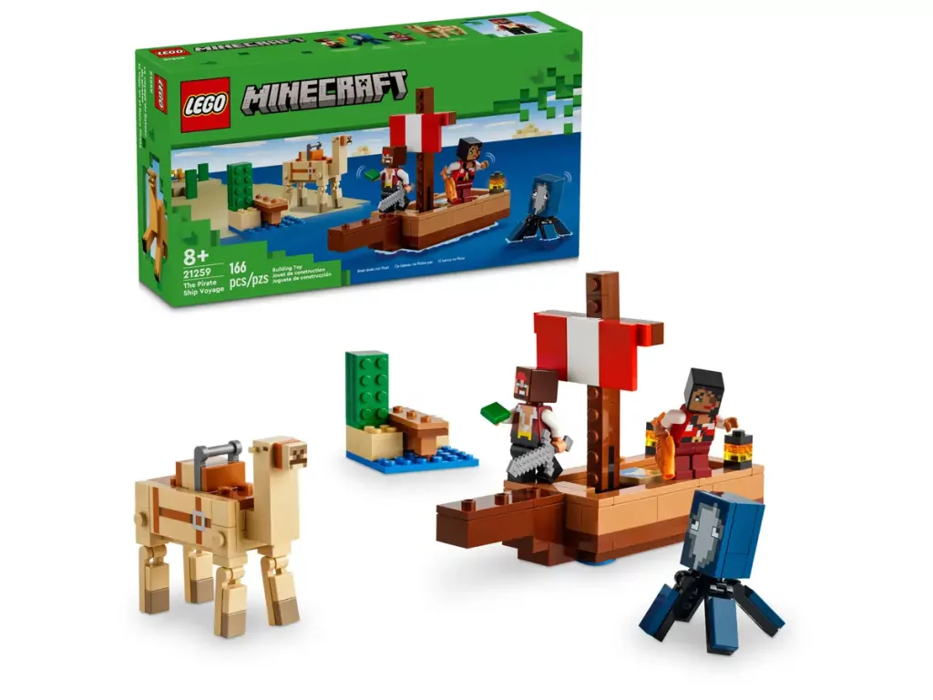 LEGO® Minecraft. Rejs statkiem pirackim 21259 - tantis.pl