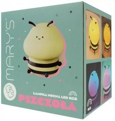 Lampka nocna LED pszczoła - tantis.pl