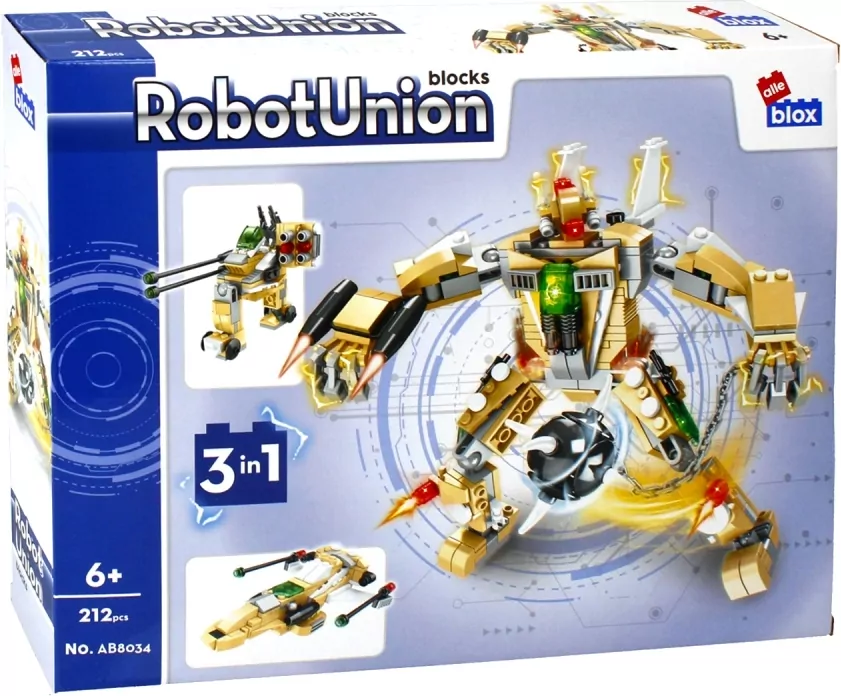 Klocki konstrukcyjne. Robot - tantis.pl